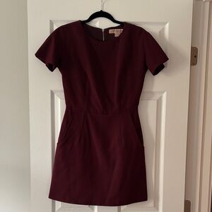 French Connection Deep Red Mini Dress